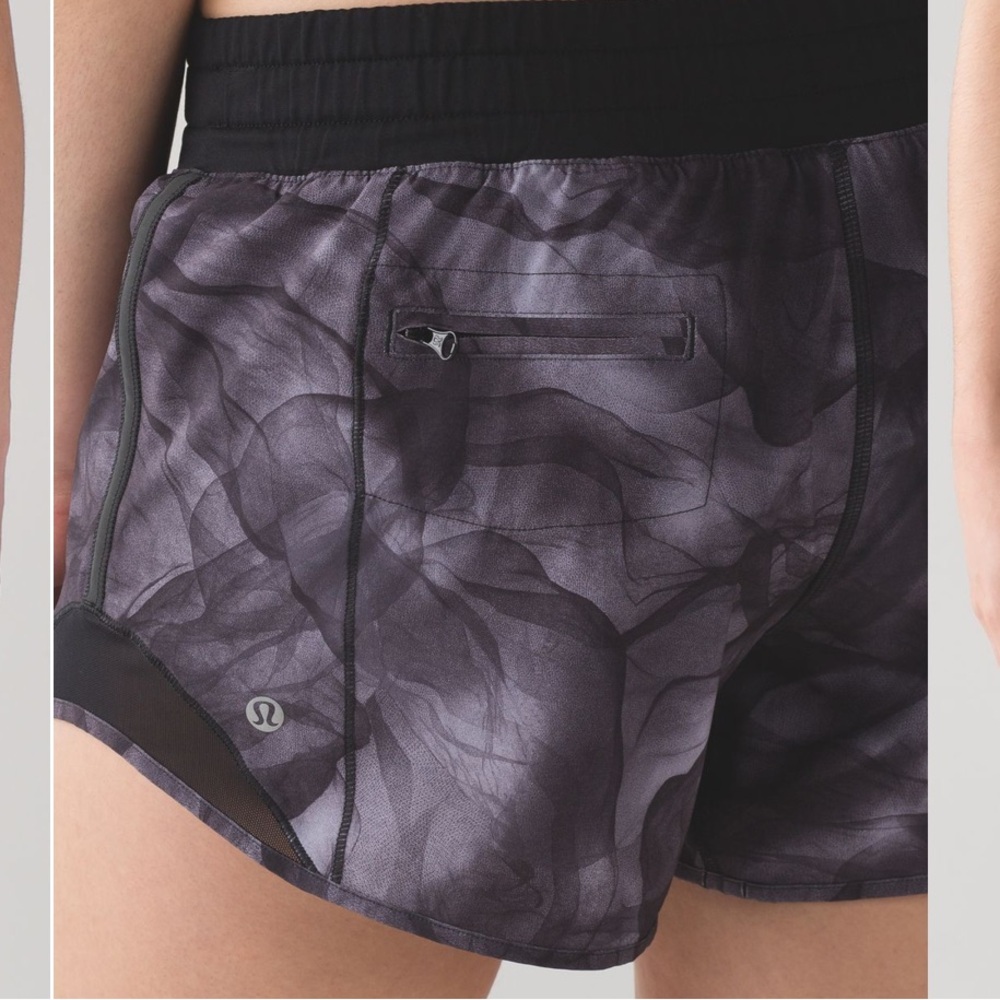 Women's Black and Gray hotty hot shorts 2